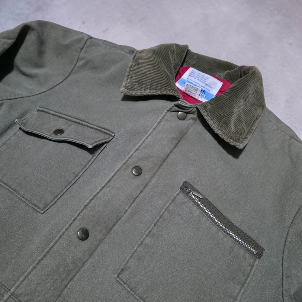 Vintage Sears Work Leisure Overalls Jumpsuit Corduroy Collar Coveralls Size 42